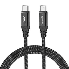 Budi USB-C - USB-C kábel 3m 100W fekete (220TT30) (220TT30)