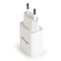 Gembird USB-A hálózati töltő 2.1A fehér (EG-UC2A-03-W) (EG-UC2A-03-W)