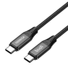 Budi USB-C - USB-C kábel 3m 100W fekete (220TT30) (220TT30)