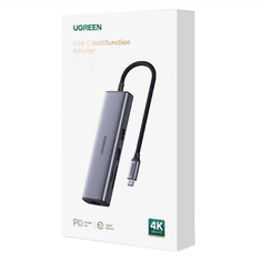 Ugreen USB-C notebook dokkoló szürke (90568) (ugreen90568)