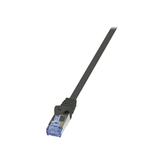 LogiLink PrimeLine - patch cable - 10 m - black (CQ4093S)