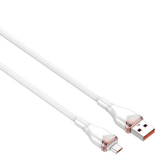 LDNIO LS821 USB-A - Micro USB kábel 30W 1m fehér (5905316144835) (LS821 Micro)