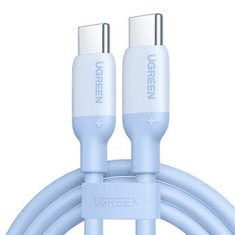 Ugreen USB-C - USB-C gyorstöltő kábel 1m kék (15279) (UG15279)