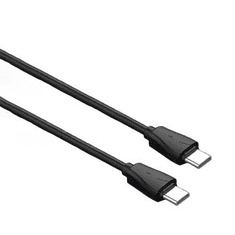 LDNIO C511Q autós töltő USB-A-USB-C + USB-C-USB-C kábel (5905316142657) (C510Q Type C-Type C)