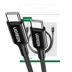 Ugreen USB-C - USB-C kábel 1m fekete (15275) (UG15275)