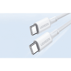 Ugreen USB-C - USB-C kábel 1m fehér (15267) (UG15267)