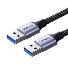 Ugreen USB-A apa-apa kábel 0,5m fekete-szürke (80789) (ugreen80789)