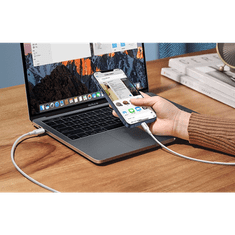 Ugreen USB-C - Lightning kábel PD, 3A 0.5m fehér(60747) (60747)