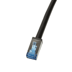 LogiLink Patch kültéri kábel Cat.6A, S/FTP, 15m fekete (CQ7103S) (CQ7103S)