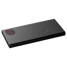 BASEUS Adaman Metal Powerbank 10000mAh, 22.5W fekete (PPAD070001) (PPAD070001)