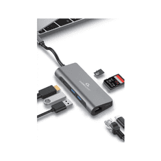 Gembird Multi Port Adapter USB Type C 5in1 USB hub (A-CM-COMBO5-01) (A-CM-COMBO5-01)