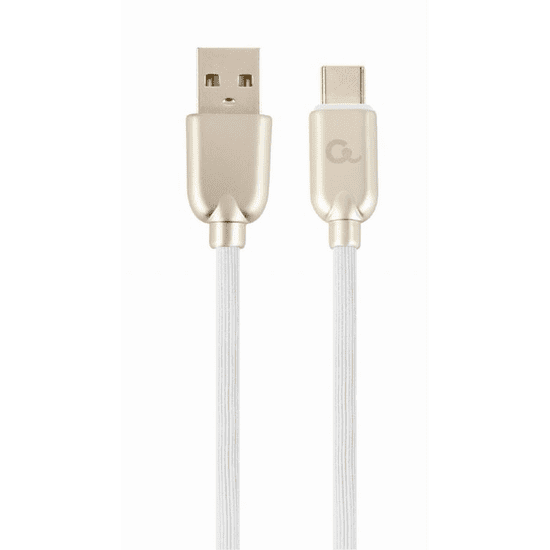 Gembird USB Type-C - USB-A adat- és töltőkábel 1m fehér (CC-USB2R-AMCM-1M-W) (CC-USB2R-AMCM-1M-W)