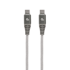 Gembird USB Type-C - USB Type-C Power Delivery adat- és töltőkábel 1,5m (CC-USB2B-CMCM60-1.5M) (CC-USB2B-CMCM60-1.5M)