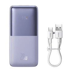 BASEUS Bipow Pro Powerbank 10000mAh 2xUSB USB-C 20W lila (PPBD040105) (PPBD040105)