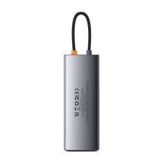 BASEUS Metal Gleam Series 9 az 1-ben hub USB-C - 32x USB 3.0 2x HDMI USB 2.0 + USB-C PD Ethernet RJ45 microSD/SD (WKWG060013) (WKWG060013)