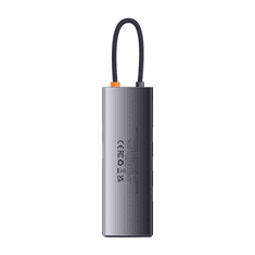 BASEUS Metal Gleam Series 8 az 1-ben hub USB-C - 3x USB 3.0 HDMI USB-C PD microSD/SD VGA (WKWG050013) (WKWG050013)