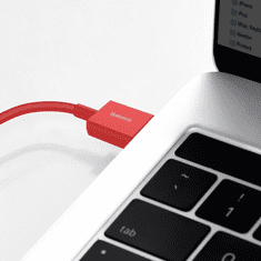 BASEUS Superior USB töltőkábel, 2,4 A, 1 m, piros (CALYS-A09) (CALYS-A09)