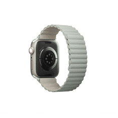 UNIQ Revix Apple Watch 38/40/41mm mágneses szilikon szíj zsálya bézs (UNIQ-41MM-REVSAGBEG) (UNIQ-41MM-REVSAGBEG)