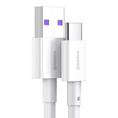 BASEUS Superior Series USB-USB-C kábel, 66W, 1m, fehér (CATYS-02) (CATYS-02)