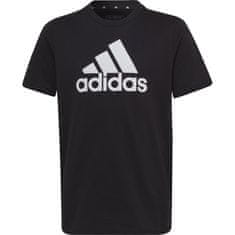 Adidas Póló fekete S Essentials Big Logo Cotton