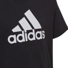 Adidas Póló fekete S Essentials Big Logo Cotton