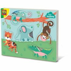 NEW Sestavljanka Puzzle SES Creative Animal Sensory