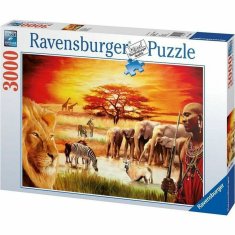 NEW Ravensburger Massai Pride Puzzle (3000 darab)