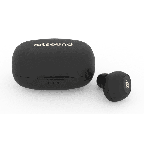 ArtSound Brainwave 01 Wireless Headset - Fekete (BRAINWAVE01BL)