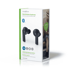 Nedis TWS Wireless Headset - Fekete (HPBT5053BK)