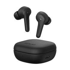 SAVIO TWS-12 Wireless Headset - Fekete (TWS-12)