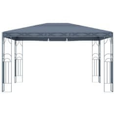 Vidaxl antracitszürke pavilon 400 x 300 cm 48049