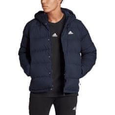 Adidas Dzsekik uniwersalne tengerészkék L Helionic Hooded Down