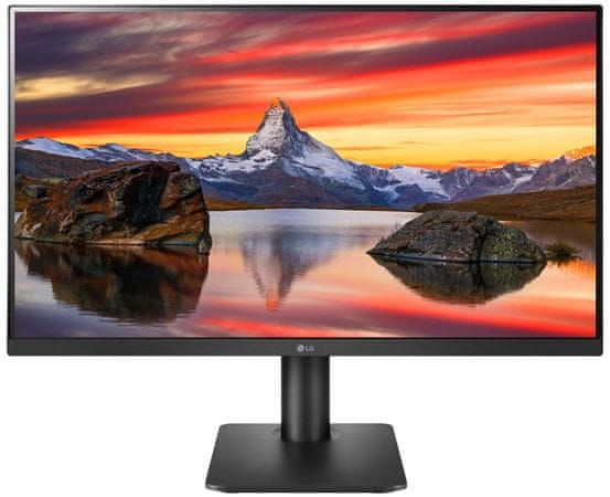 monitor LG 27MP450P-B képátló 27 hüvelyk Full HD felbontás 1920 1080 színes kép nagyszerű munkához szórakozás játék filmsorozathoz