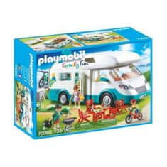 NEW Playset Playmobil Family Fun Summer Caravan Playmobil 70088 (135 pcs)