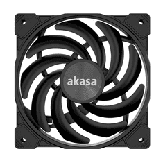 Akasa Alucia XS12 120mm PWM Rendszerhűtő - Fekete (AK-FN122-BK)