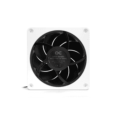 Alphacool Apex Stealth Metal Power 120mm PWM Rendszerhűtő - Fekete/Fehér (1 db/csomag) (13825)