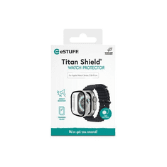 eSTUFF Titan Shield Full Body Apple Watch Series 7 / 8 Kijelzővédő üveg - 41 mm (ES501030)