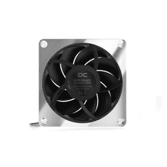 Alphacool Apex Stealth Metal 120mm PWM Rendszerhűtő - Fekete/Ezüst (1 db/csomag) (13818)