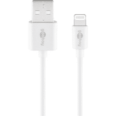 Goobay 44978 USB-A Hálózati töltő - Fehér (5V / 1A) (44978)