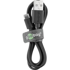 Goobay USB-C / USB-A Hálozati töltő készlet - Fekete (5W) (45293)