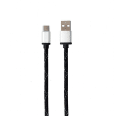 Gembird USB-A apa - USB-C apa Adat- és töltőkábel 2.5m - Fekete (CCP-USB2-AMCM-2.5M)