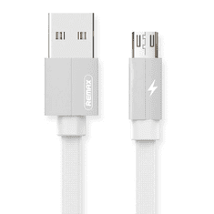 REMAX Kerolla Series RC094M USB-A apa - Micro USB apa 2.0 Adat és töltőkábel - Fehér (1m) (RC-094M 1M WHITE)