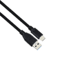 CX-147 USB-A apa - USB-C apa 3.1 Adat és töltőkábel - Fekete (2m) (CX-147)