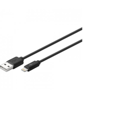 Goobay 72908 USB 2.0-A apa - Lightning adat- és töltőkábel 3m - Fekete (72908)