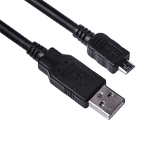 NEWLAND USB-A apa - Micro USB apa Adatkábel - Fekete (1,2m) (CBL034U)