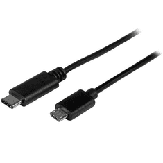 Startech StarTech.com USB2CUB50CM USB kábel 0,5 M USB 2.0 USB C Micro-USB B Fekete (USB2CUB50CM)