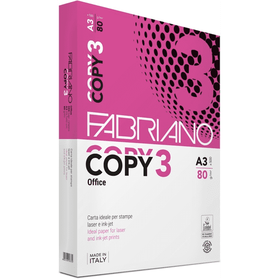 Fabriano Copy 3 Office A3 másolópapír (500 db/csomag) (40029742)