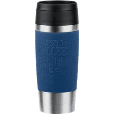 Emsa Travel Mug Classic 360ml Termosz - Sötétkék/Inox (N2020300)