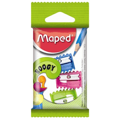 Maped Boogy egylyukú hegyező - Vegyes színek 3 db (063210)