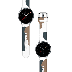 Fusion Moro 1 Samsung Galaxy Watch Szilikon szíj 20mm - Színes (FUS-ST-WA42-M1)